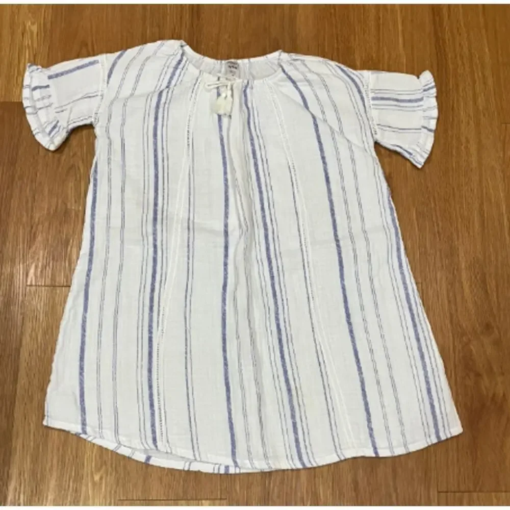 Carter's Girls 100% Cotton A-Line Gauze Mini Dress Size 8/8A